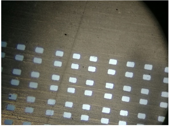 林川精密生产0.045*0.065MM方孔纳米激光钢网